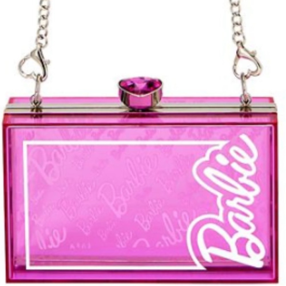 💕Hot Pink Classic Barbie Box Crossbody Bag